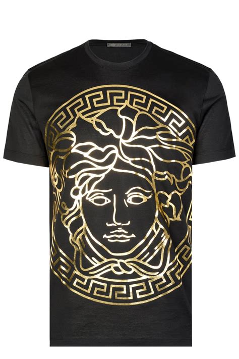 versace shirt with medusa head|versace medusa contrasto shirts.